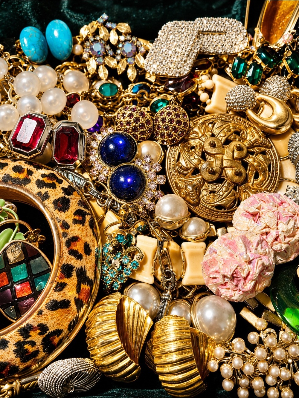4 LB Unsearched Unsorted Jewelry Lot | Organic Pulls Wearable Resale Bulk - Picture 2 of 10